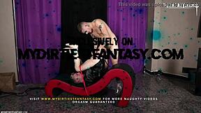 Cute Twink Slave Suspended for Intense Fucking and Milking