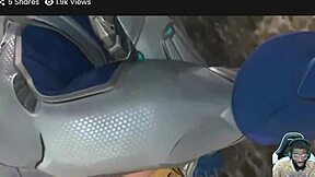 i stuff aerith's tight pussy and ass with my cock