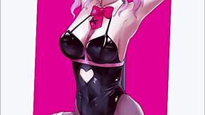 Bunny hentai slideshow with vivid animated action