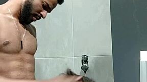 gym guy stared, so i took him to bathroom for blowjob