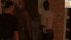 A Wife And Stepmother Play Game Together