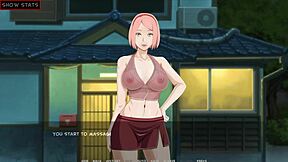 Sarada's harem training heats up with MILF Mizukage