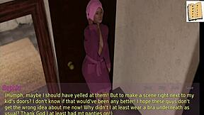 A Wife And Stepmother Play Game Together