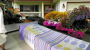 Taking Care of My Big Cock with Handjob Outdoors!