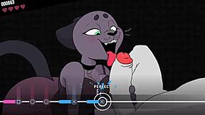 Beat Banger gameplay teases virgin newbie in steamy hentai