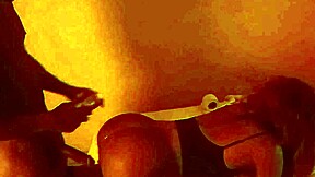 Anal sex and creampie with a black bull