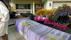 Taking Care of My Big Cock with Handjob Outdoors!