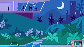 gay cartoon sex at the little party g drawing