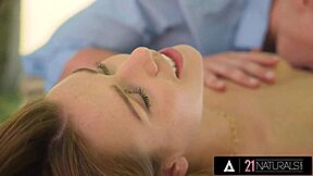 21 Naturals - Alexis Crystal Takes Hard Ass Fucking in Outdoor Massage