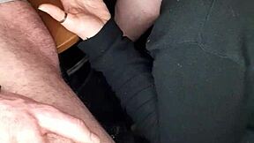 Hidden Blowjob Where She Swallows Everything