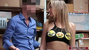 thief negotiates with officer to avoid trouble