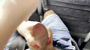 Milf Gave RISKY BLOWJOB in Travel Bus - Hope No One Saw!