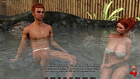 Public bath with strangers in Golden Mean - episode 20