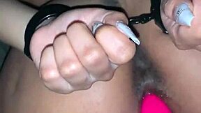 Gaping Her Ass With Dildo Fingering And Cum