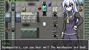 Girl defeats evil organization as special duty soldier Felia