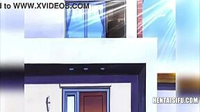 Stepmom begs stepson not to leave in intense hentai scene.