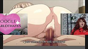 reacting to try to cum with me 44 in cartoon anime hentai