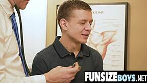 Monstercock stretches petite 18+ boy's tight asshole!