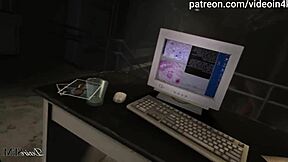 hey, wanna see futa excella pound all of jill's holes in resident evil?