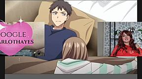 reacting to try to cum with me 44 in cartoon anime hentai