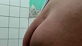 After shower my ass claims to enjoy gay pleasure