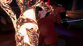 Hot animation of a Flamenco dancer in VR