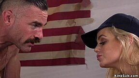 She was a huge-titted spy babe, bound tight and screwed hard in kinky bondage.