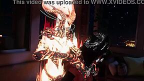 Hot animation of a Flamenco dancer in VR