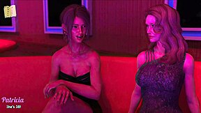 Blonde Wife And Stepmother With Big Tits Play Game In Missing Scenes 8