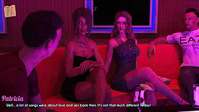 Blonde Wife And Stepmother With Big Tits Play Game In Missing Scenes 8