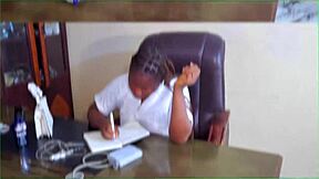 patient visits for check up, but gets fucked by big ass nurse in suggestive way.