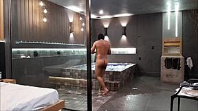 Brunette Can't Handle Monster Cock In Bathtub