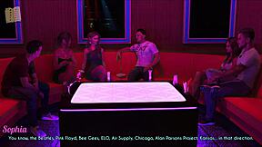 Blonde Wife And Stepmother With Big Tits Play Game In Missing Scenes 8