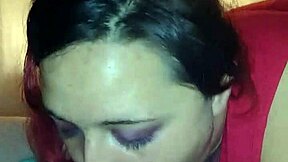 Intense Deepthroat Blowjob By Fiery Redhead