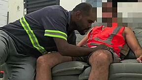 Coworker at the job allowed me to suck him after beers