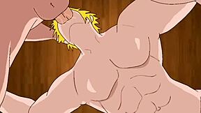 Hentai naruto gets a bath time surprise with a hetai