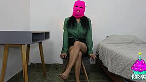 Jade casillas in casting interview with big tits.