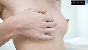 bella nova freshens up skinny brunette small waist bent over doggystyle riding tight wet pussy fat cock sensual