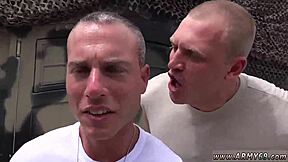 Young boys explore naked gay sex at glory hole