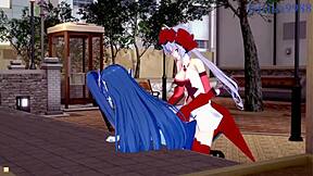 Tsubasa And Maria Lesbian Futanari Sex In Symphogear Hentai