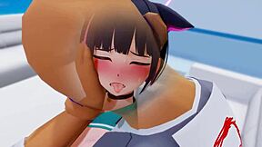 Kazusa In 3D Anime Hentai Adventure