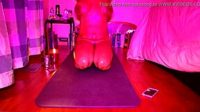 professor gaia naked yoga with big tits ebony bbw