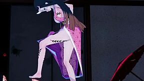 Nezuko's passionate creampie