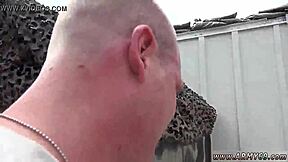 Young boys explore naked gay sex at glory hole