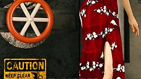 Footjob in Restaurant! Wild 3D Cartoon Sex Tales Unending Void