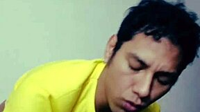 Hairy Argentinian Macho Gets Oral Pleasure From Amateur