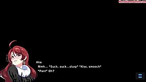 Hentai anime and game sex with Aka Bond Scene 2