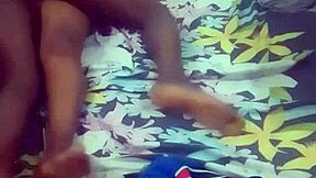 She moans loudly during gay orgasm!