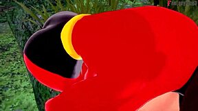 elastigirl fuck in a mission in the forest the incredibles full movie on ptrn or sheer fantasyking3 with 3d cartoon hentai.