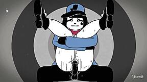 Mime & Dash Extended Cut: Wild Anime Threesome in HD?